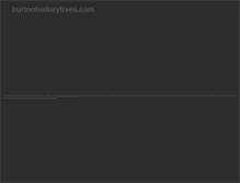 Tablet Screenshot of burtonhistorytrees.com